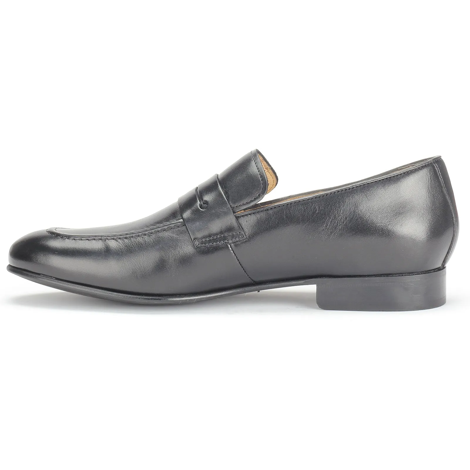 Men Round Toe Penny Loafer