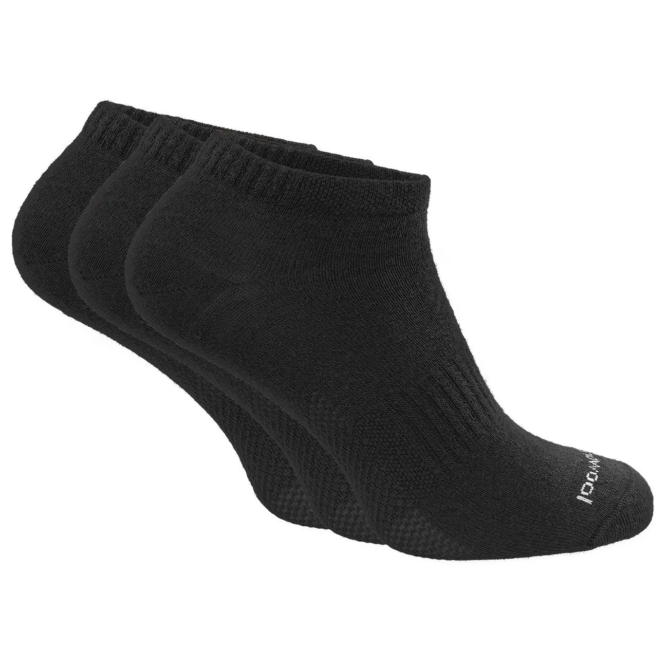 Merino Wool Sneaker Socks (pack of three)