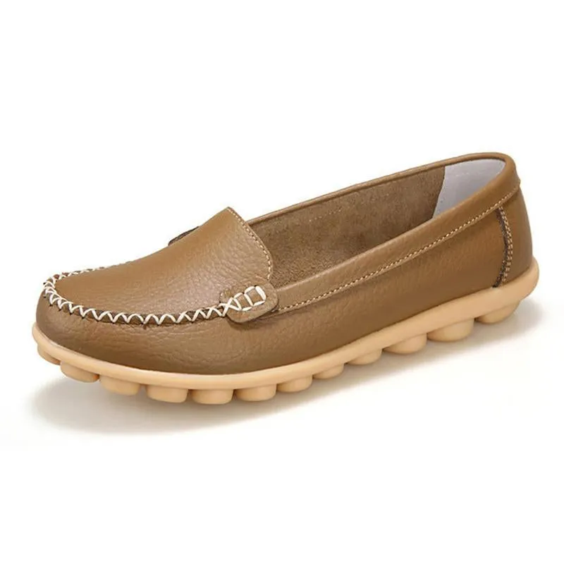 Moccasins Loafers for Women Comfort Non-slip Driving Shoes