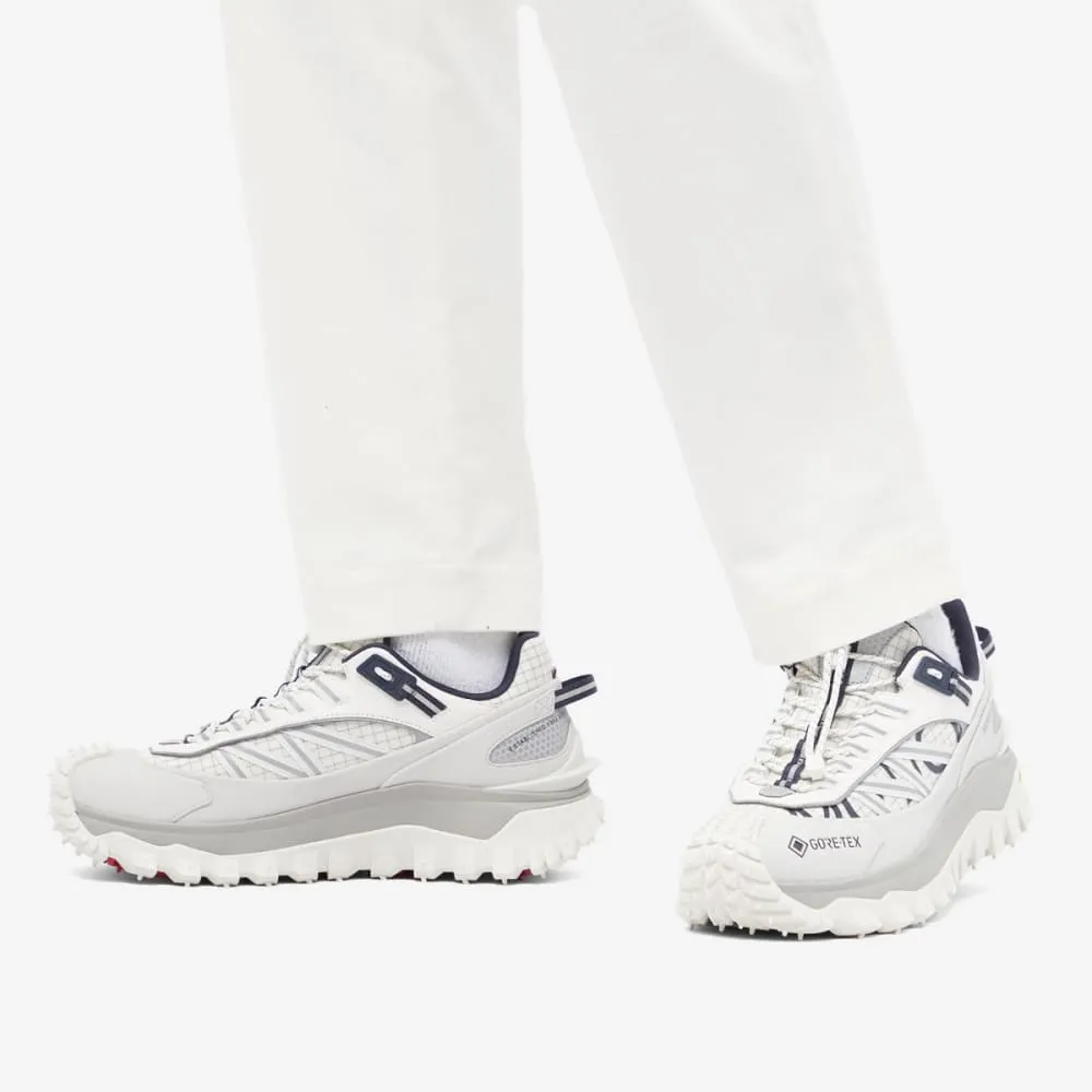 Moncler Trailgrip Gore-Tex Low Top Sneakers, White