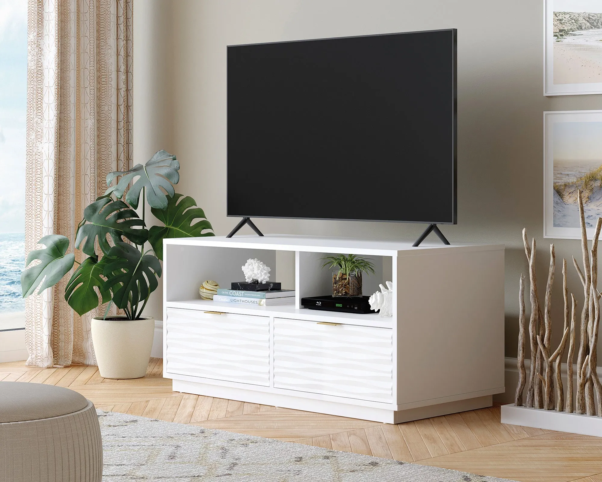 Morgan Main 40" Tv Stand Wh