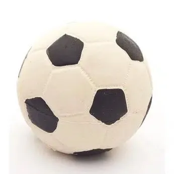 Natural Rubber Toy - Soccer Ball