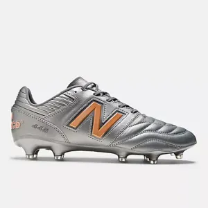 New Balance 442 V2 Pro FG Soccer Cleats Silver