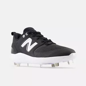 New Balance Fresh Foam X 3000 v6 Metal Cleat L3000BK6 - Black/White