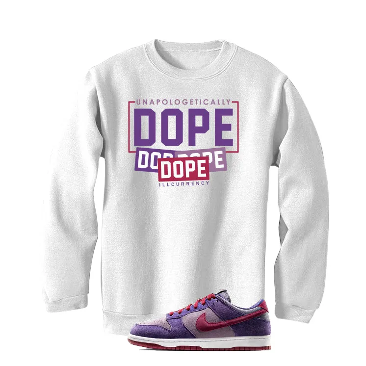 Nike Dunk Low “Plum” | illcurrency White T-Shirt (DOPE)