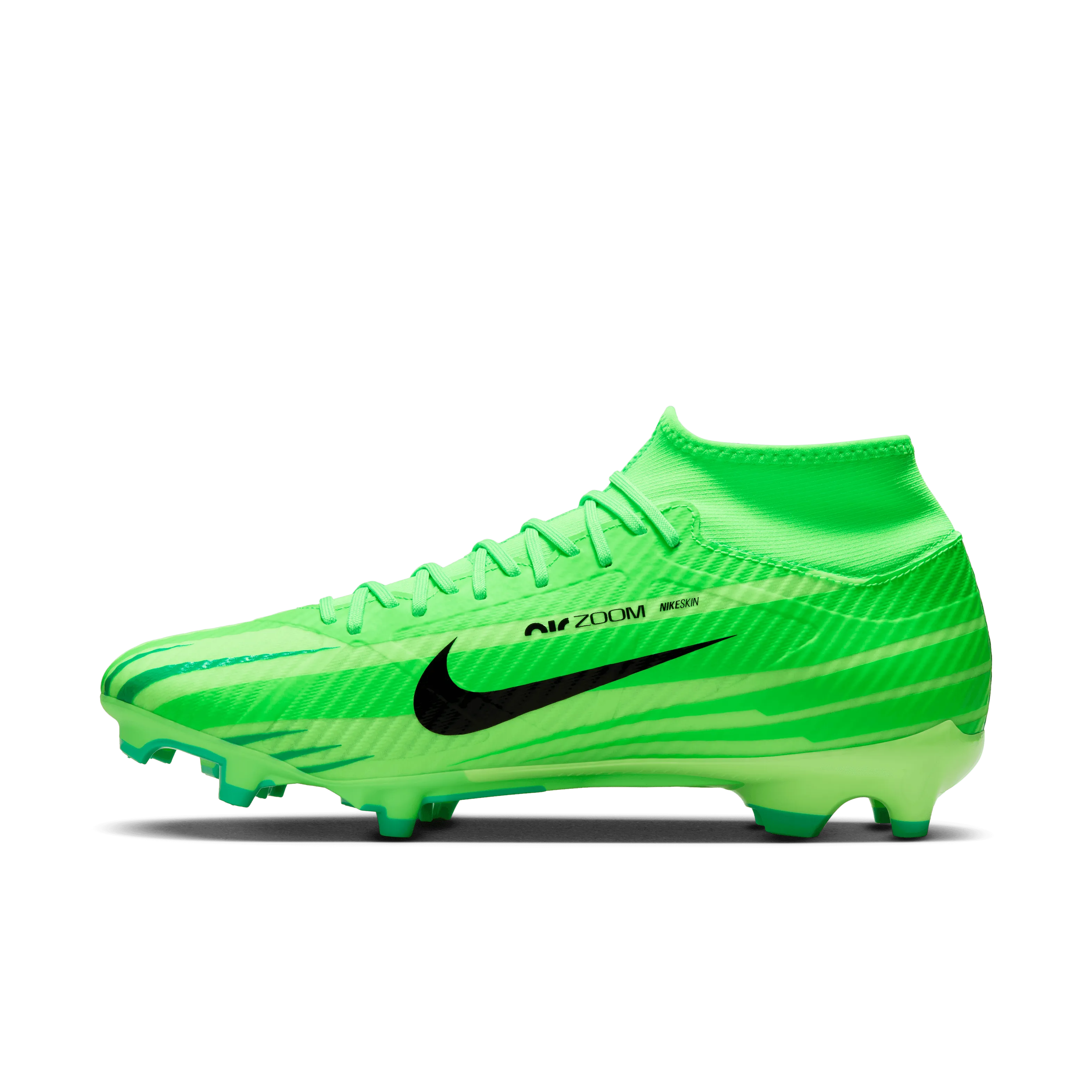 Nike Jr. Mercurial Superfly CR7 9 Club  FG/MG-Green Strike