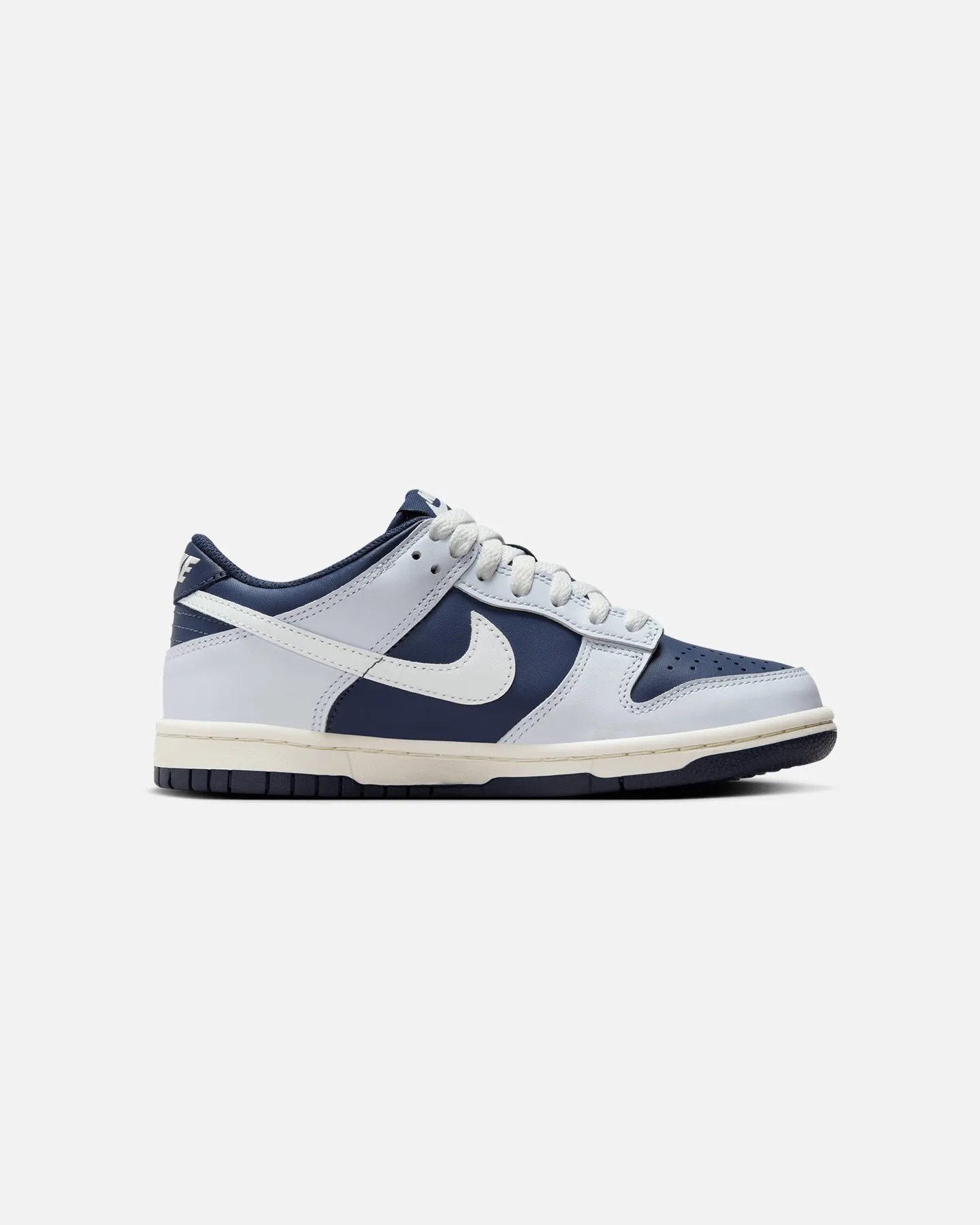 Nike Kids' Dunk Low BG (GS) Football Grey/Summit White/Midnight Navy