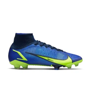 Nike Mercurial Superfly 8 Elite FG-SAPPHIRE/VOLT-BLUE VOID