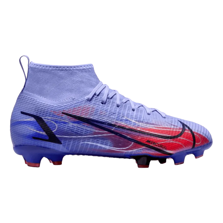 Nike Mercurial Superfly 8 Pro KM Mbappe Youth Firm Ground Cleats