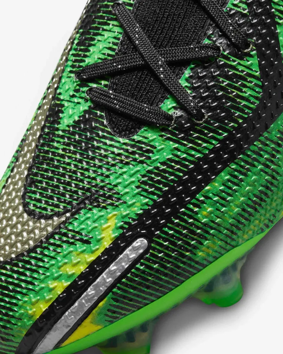 Nike Phantom GT2 Elite DF SW FG - Black-Green Strike