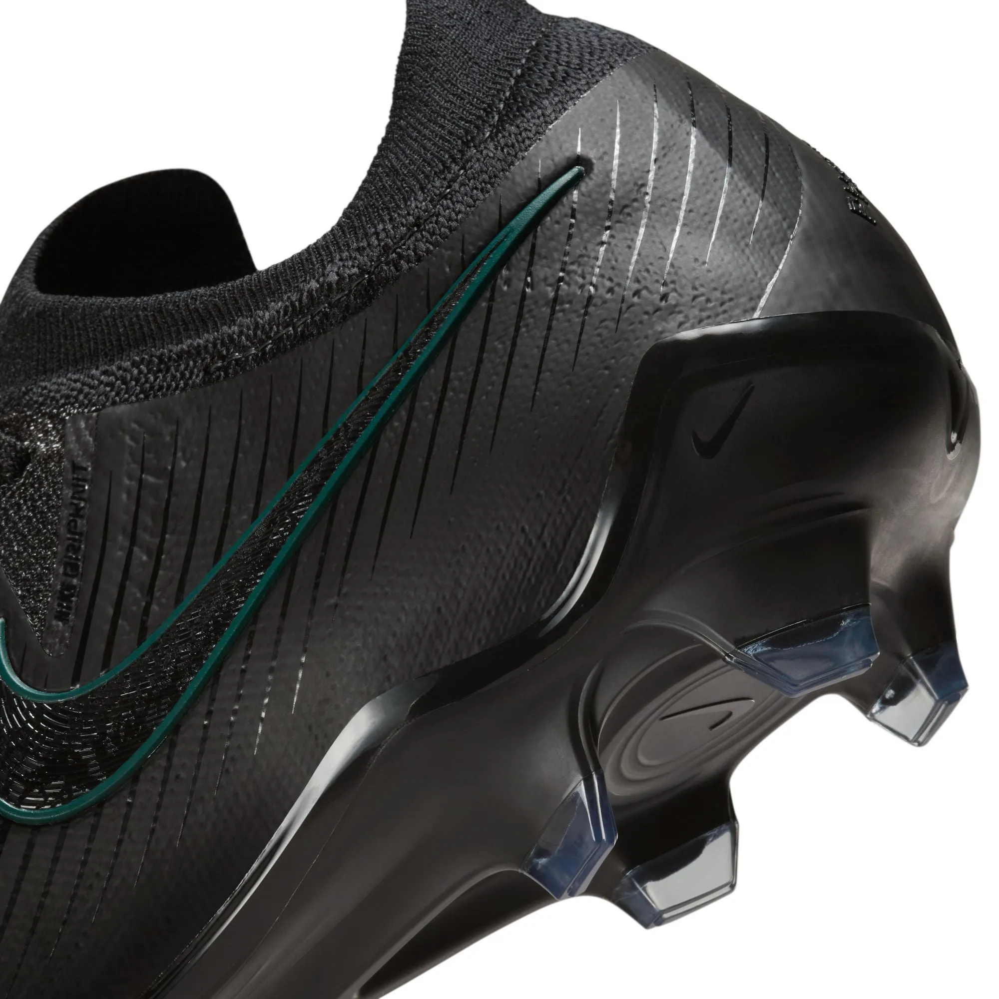 Nike Phantom GX 2 Elite FG- Black/Black-Deep Jungle