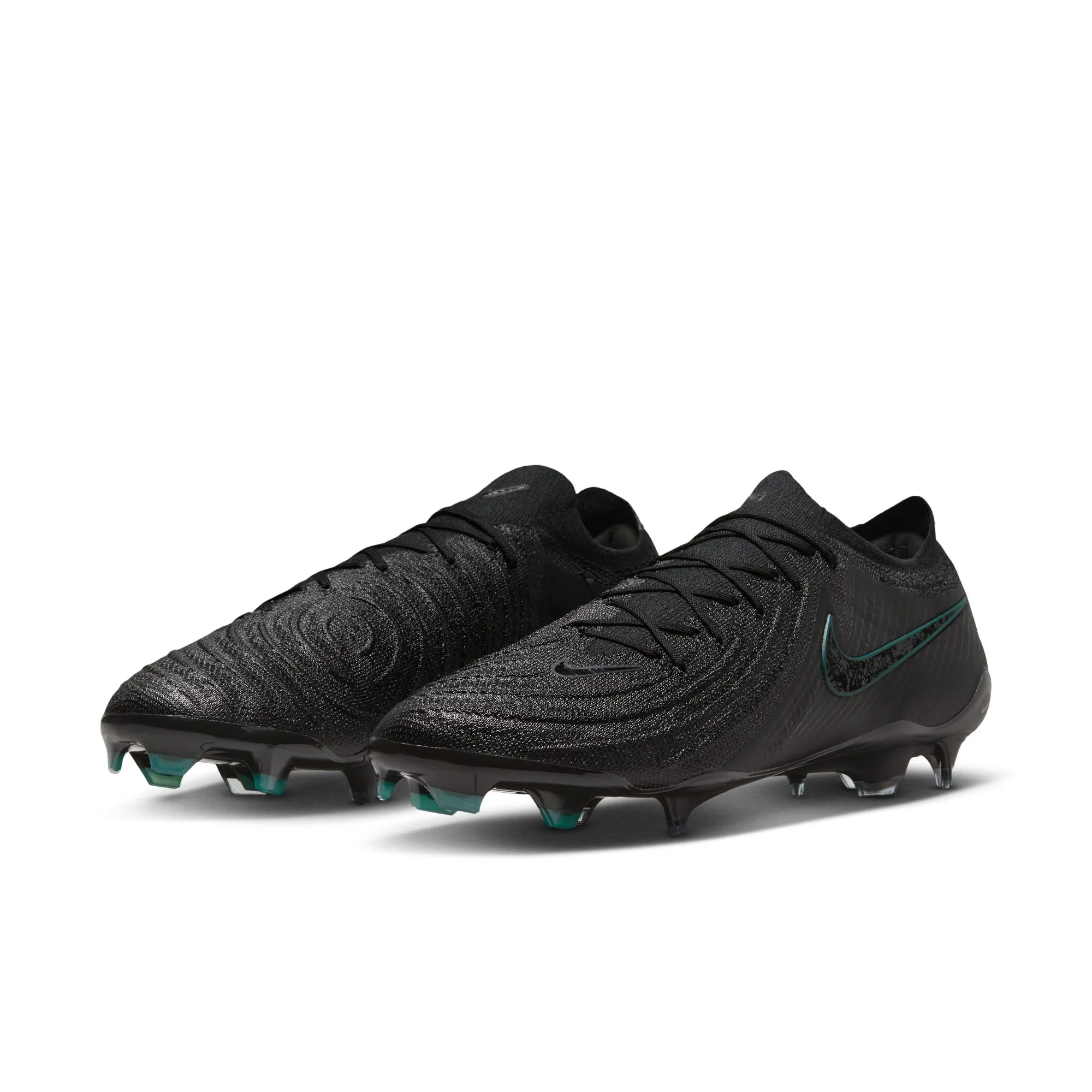 Nike Phantom GX 2 Elite FG- Black/Black-Deep Jungle