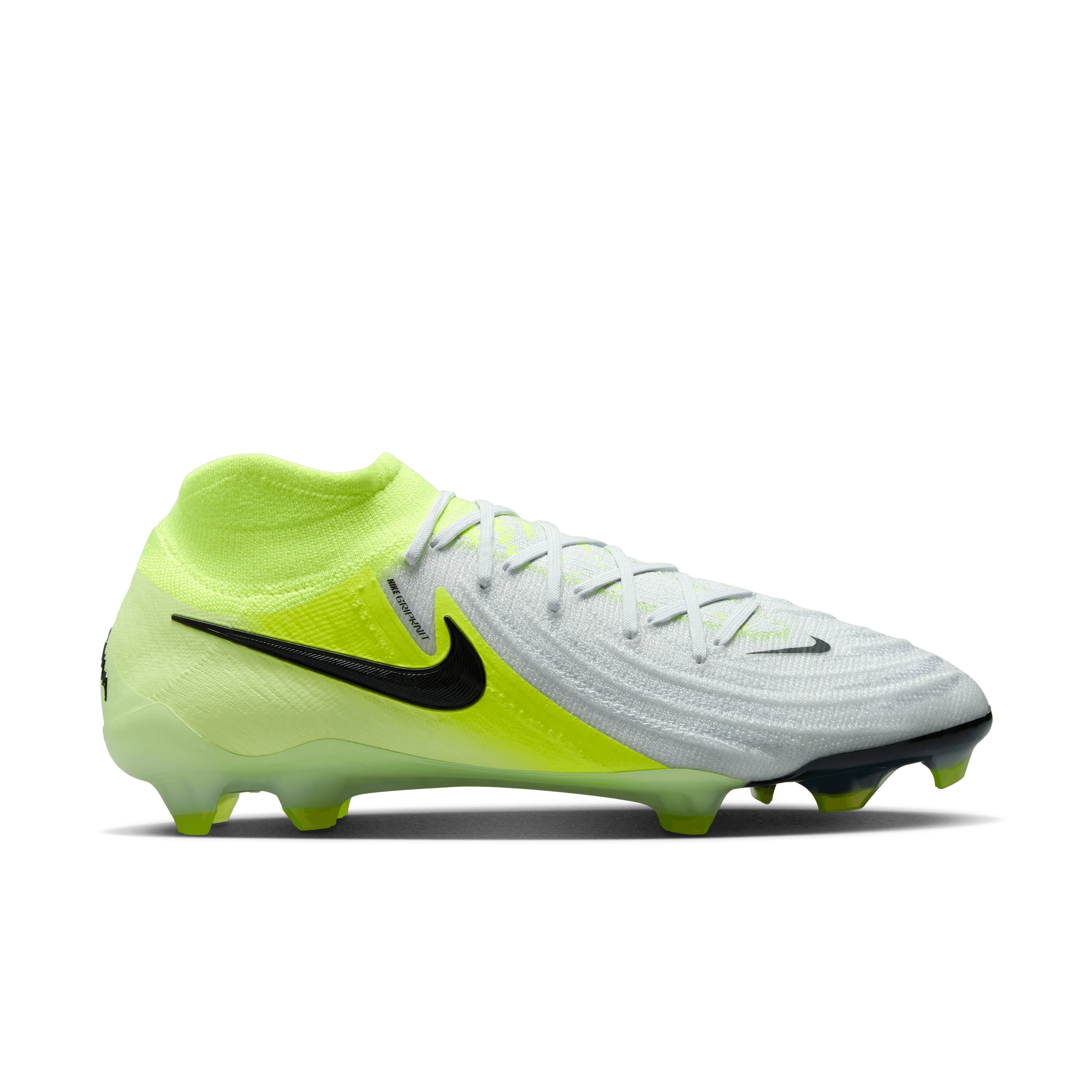 Nike Phantom Luna 2 Elite FG-Metallic Silver/Black/Volt