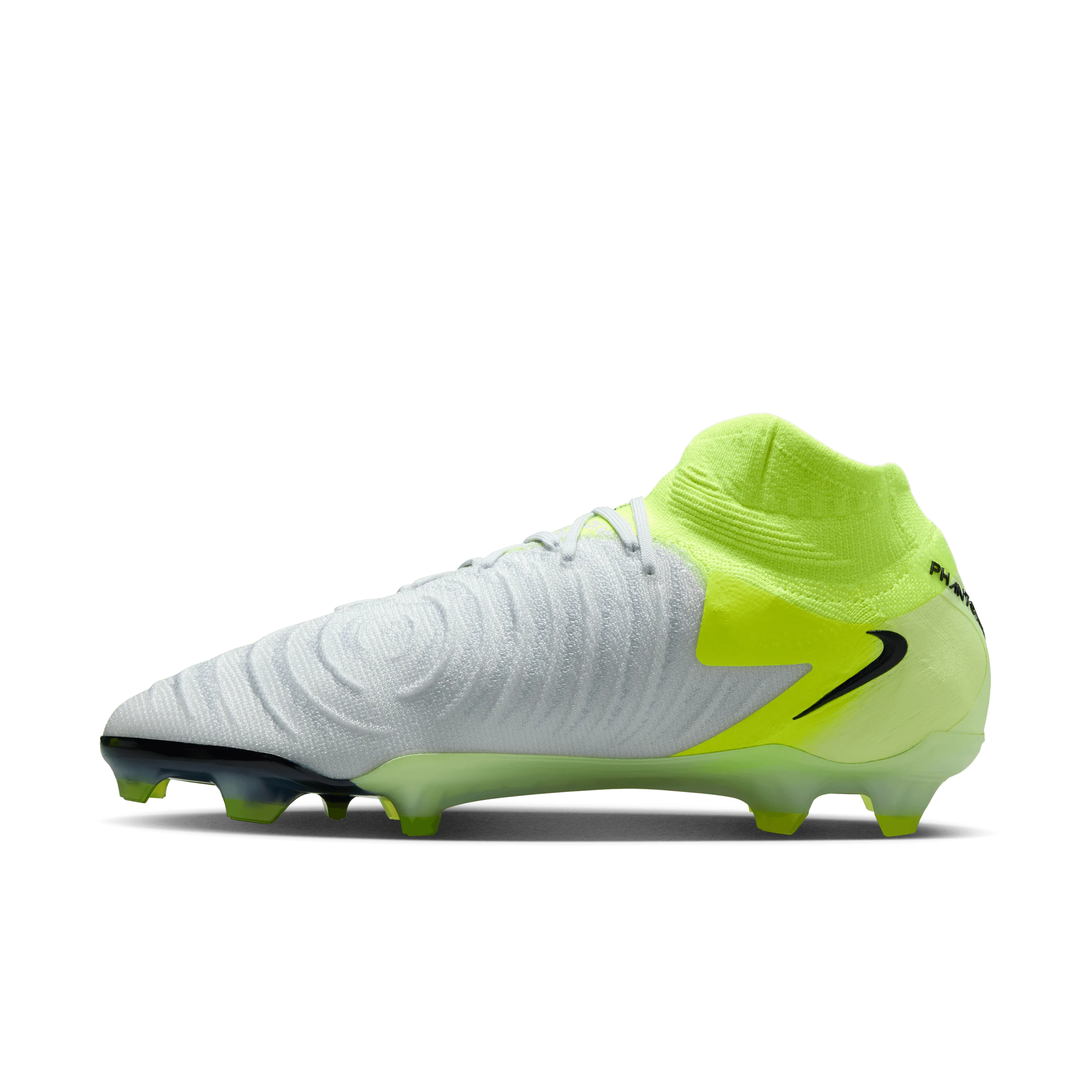 Nike Phantom Luna 2 Elite FG-Metallic Silver/Black/Volt