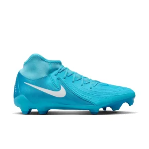 Nike Phantom Luna II Academy FG Firm Ground Soccer Cleat - Blue Fury/White