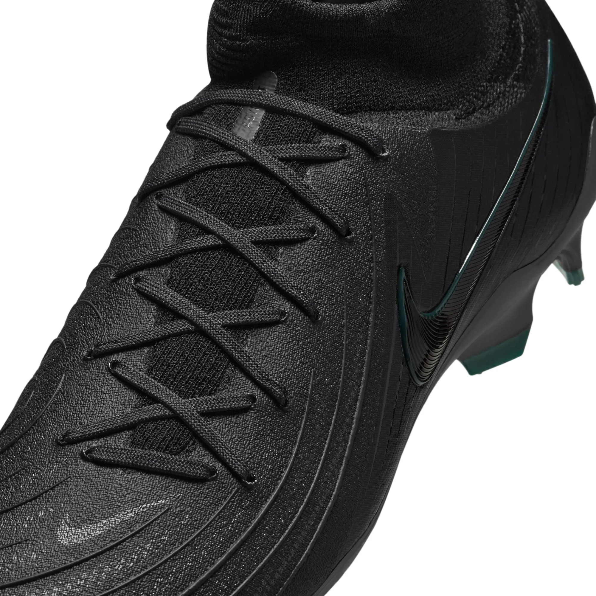 Nike Phantom Luna II Pro FG Firm Ground Soccer Cleat - Black/Black-Deep Jungle