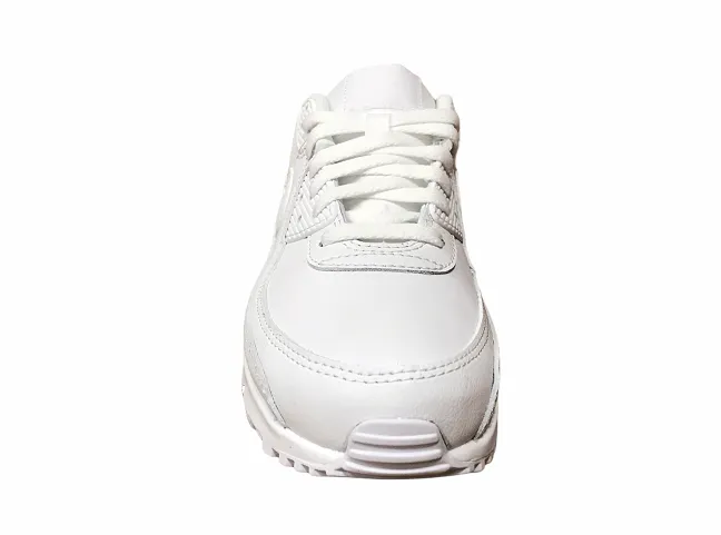 Nike scarpa sneakers da uomo Air Max 90 in pelle CZ5594 100 bianco