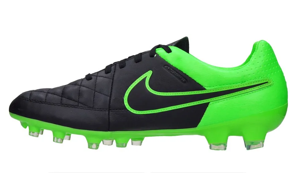 Nike Tiempo LEGACY FG-BLACK/BLACK GREEN