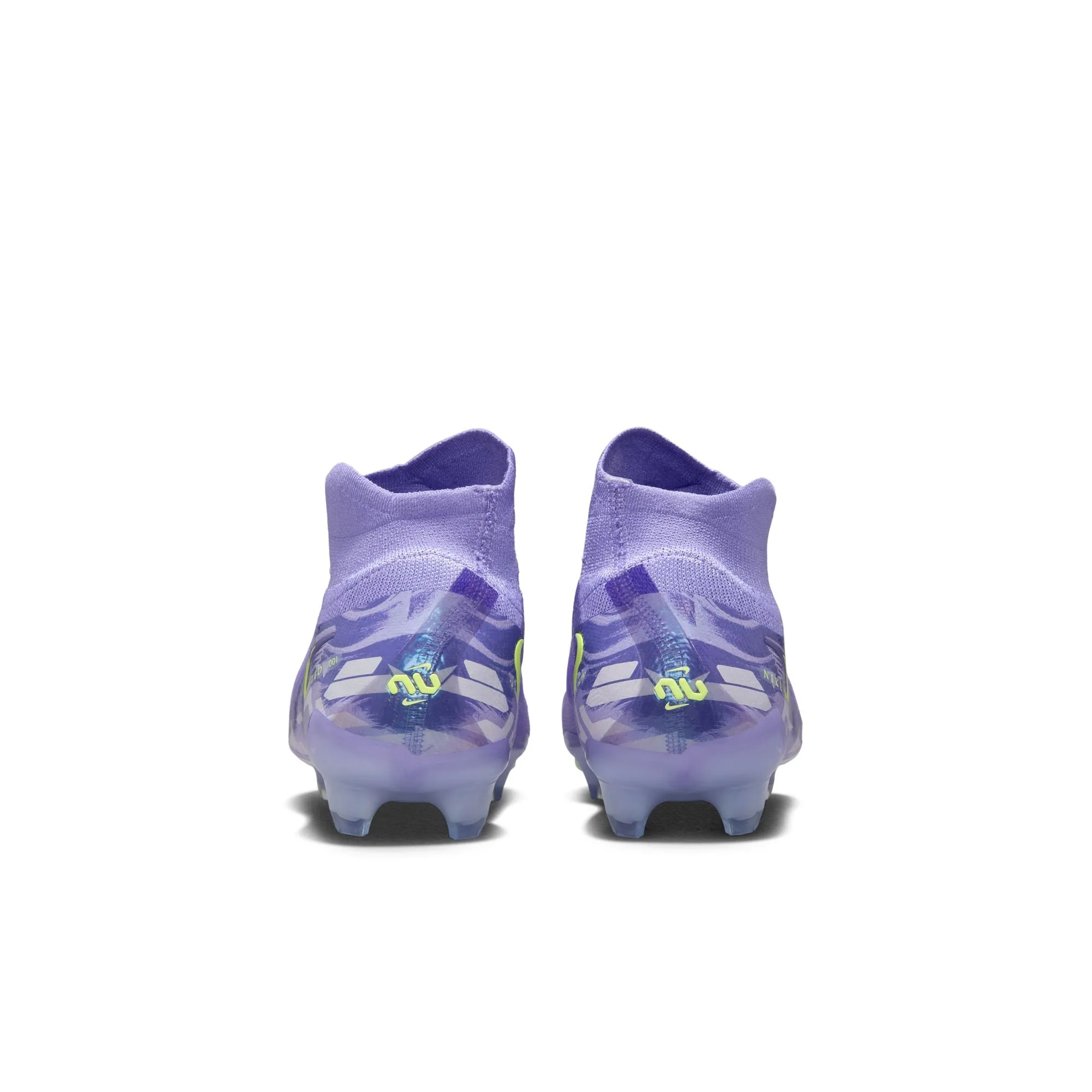 Nike United Phantom Luna 2 Elite FG Firm Ground Soccer Cleats-Purple Agate/Barely Volt