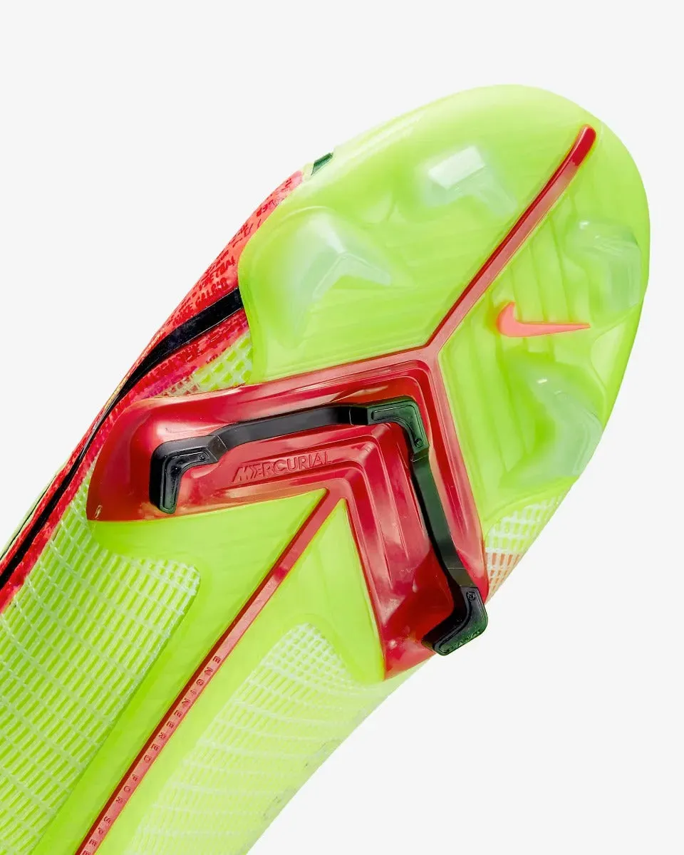 Nike Vapor 14 Elite FG - Volt-Bright Crimson