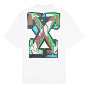 Off-White Neen Arrow Skate S/S T-Shirt White