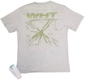 Off-White Splash Arr Oversized Skate S/S Melange Grey T-Shirt