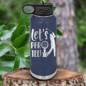 Par Tee Time Water Bottle