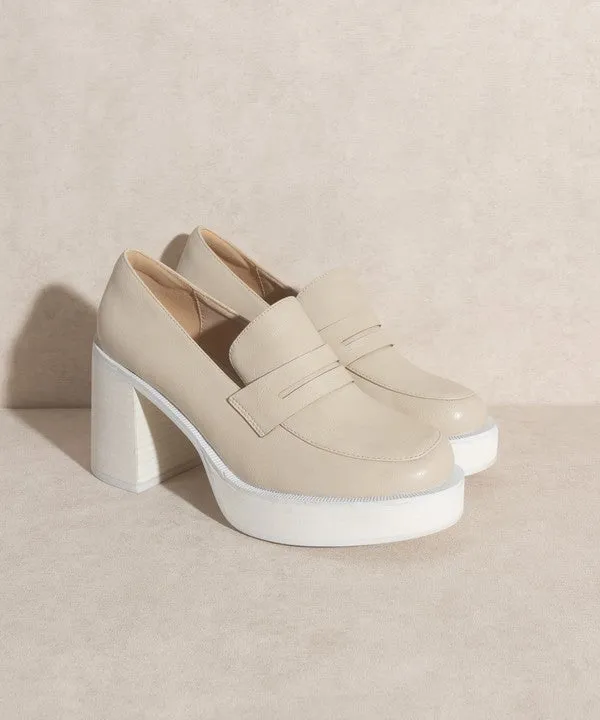 Platform Penny Loafers