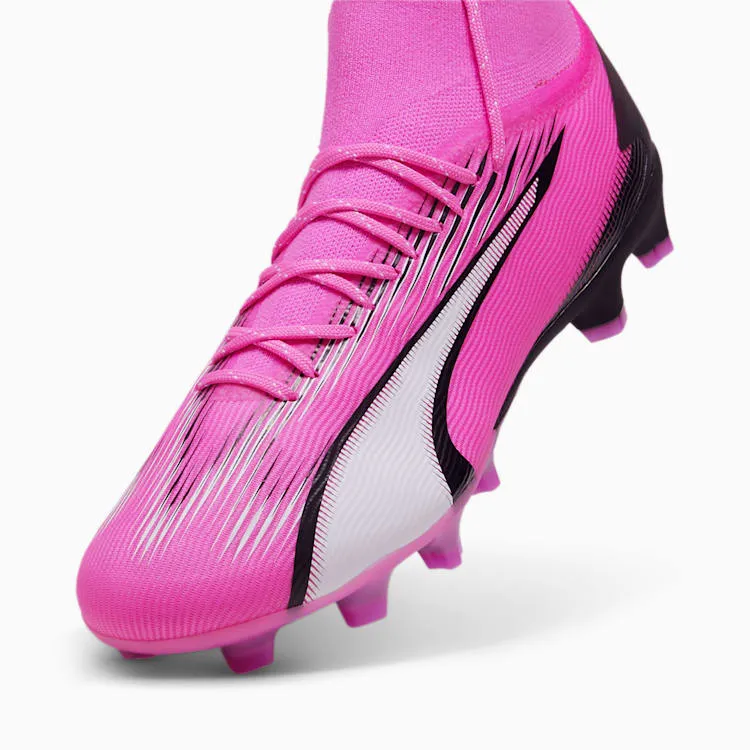 PUMA Ultra Pro FG/AG Adult Soccer Cleats 107750 01 PINK/WHITE/BLACK