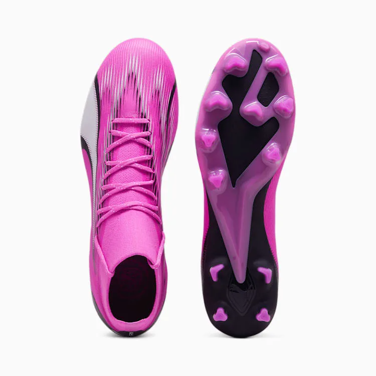 PUMA Ultra Pro FG/AG Adult Soccer Cleats 107750 01 PINK/WHITE/BLACK