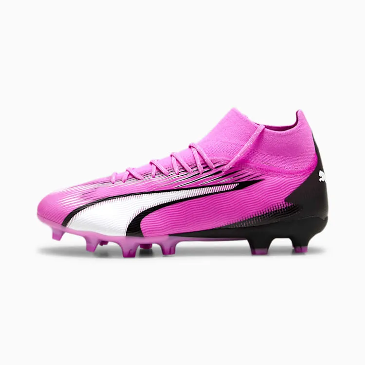 PUMA Ultra Pro FG/AG Adult Soccer Cleats 107750 01 PINK/WHITE/BLACK