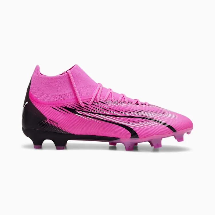 PUMA Ultra Pro FG/AG Adult Soccer Cleats 107750 01 PINK/WHITE/BLACK