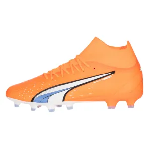 Puma Ultra Pro FG/AG Firm Ground Soccer Cleats - Orange/White/Blue