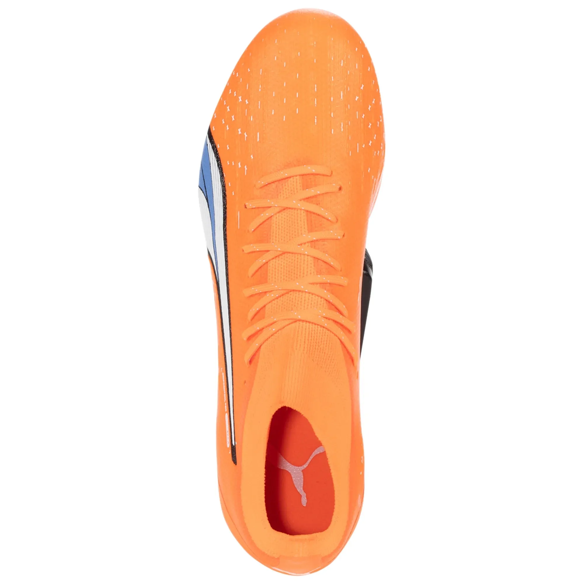 Puma Ultra Pro FG/AG Firm Ground Soccer Cleats - Orange/White/Blue