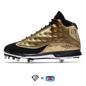 "Gold Leaf" Jordan 13 Retro Cleats