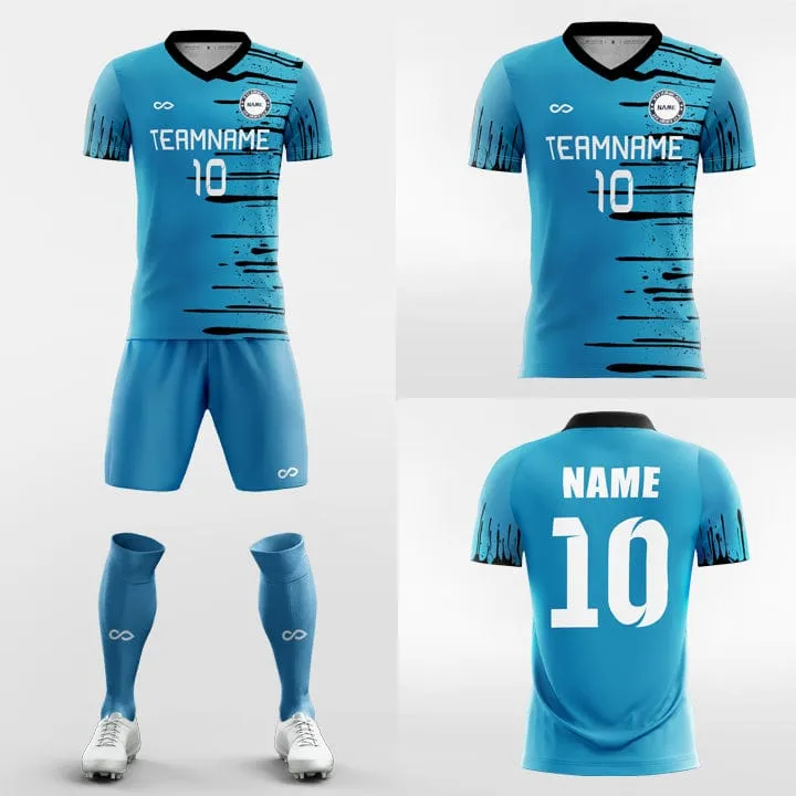 Rain Drop - Custom Soccer Jerseys Kit Sublimated Design