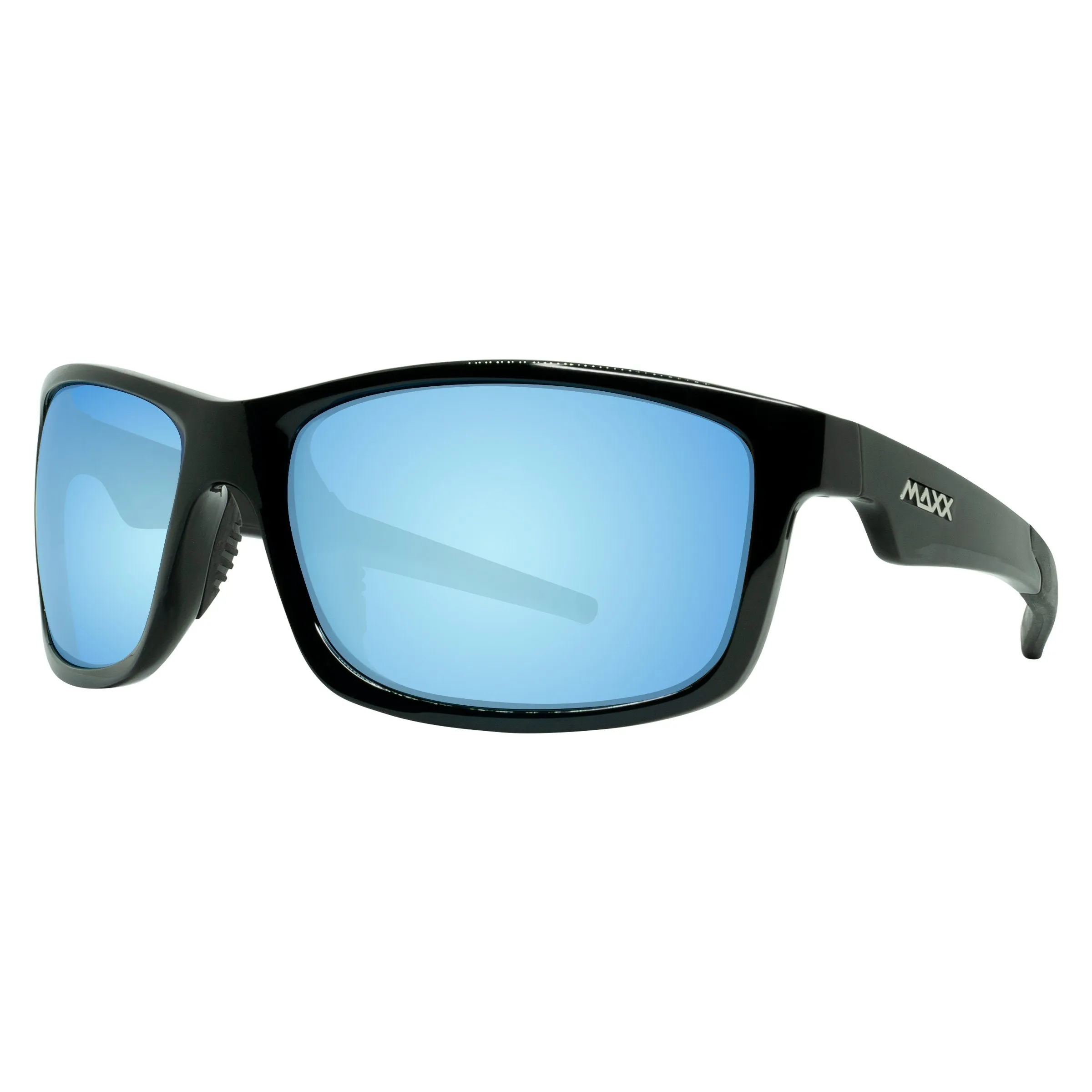 Retro 2.0 Polarized Mirrored Smoke Lens - Black Frame