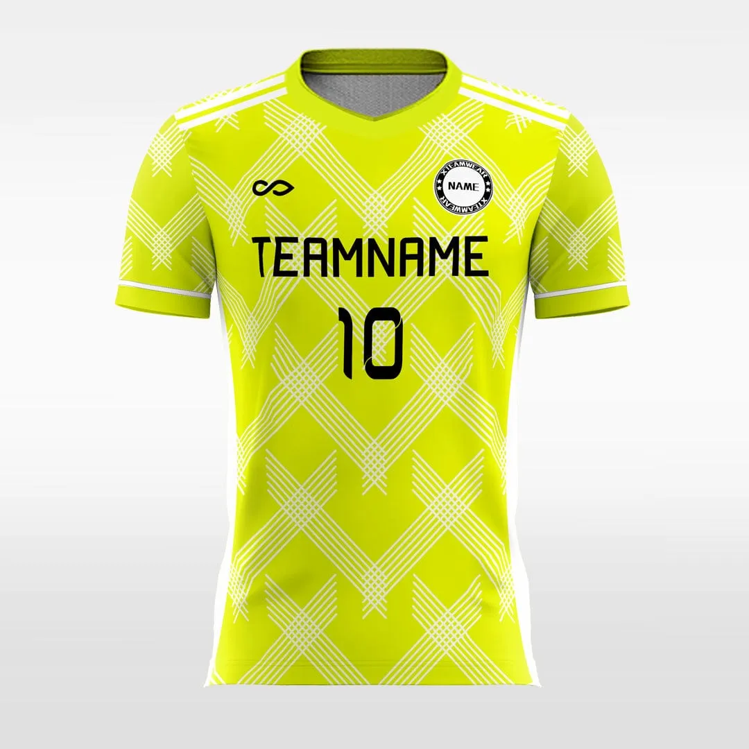 Ridge - Customized Men's Fluorescent Sublimated Soccer Jersey