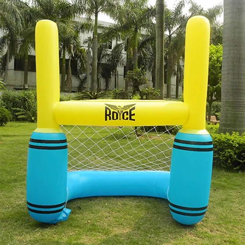 ROYCE INFLATABLE GOAL SET WITH NEOPRENE BALLS