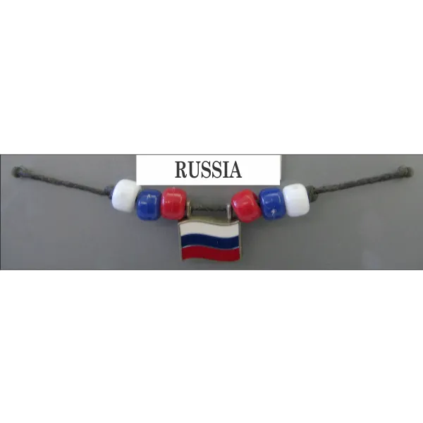 Russia Fan Choker Necklace