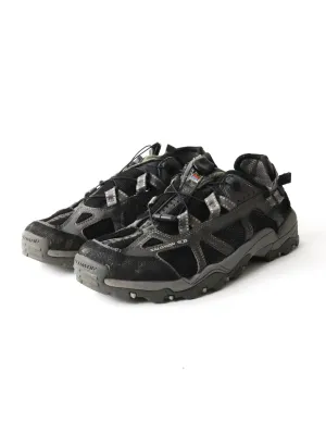 Salomon Techamphibian Mens 12 Black Grey Water Shoes