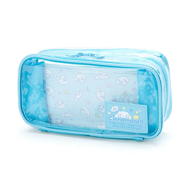 Sanrio Clear Vinyl Pouch (Cinnamoroll, My Melody, Kuromi)