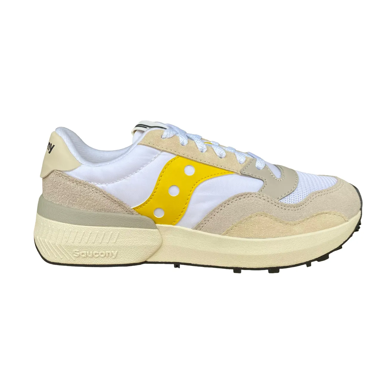 Saucony Originals scarpa sneakers da uomo Jazz NXT S70790-16 bianco giallo