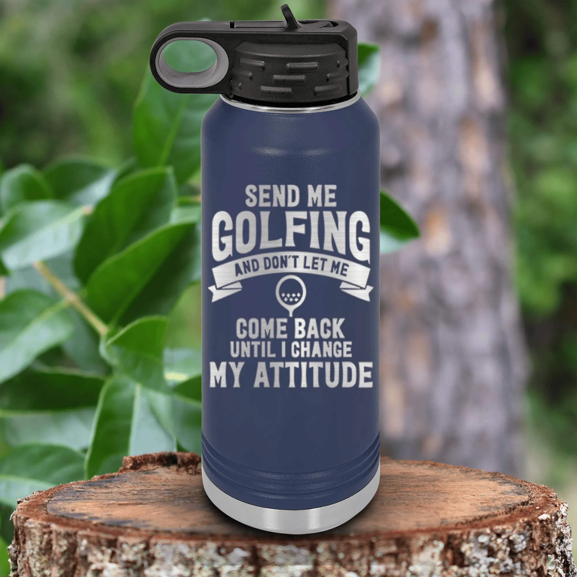 Send Me Golfing Water Bottle