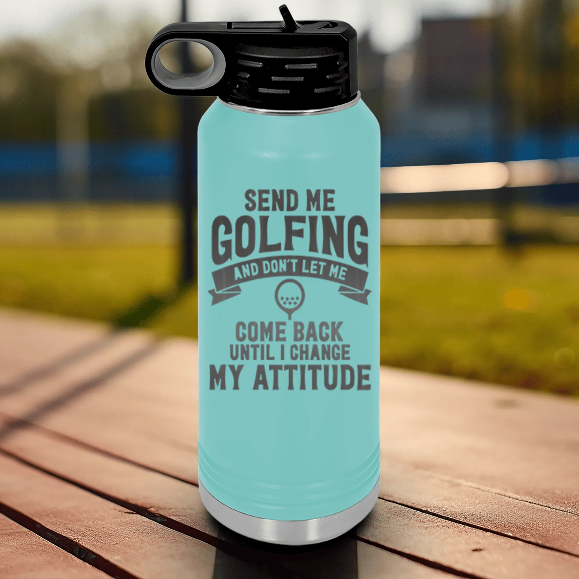 Send Me Golfing Water Bottle