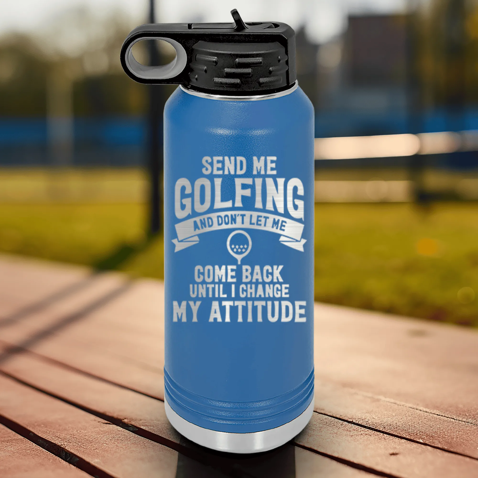 Send Me Golfing Water Bottle