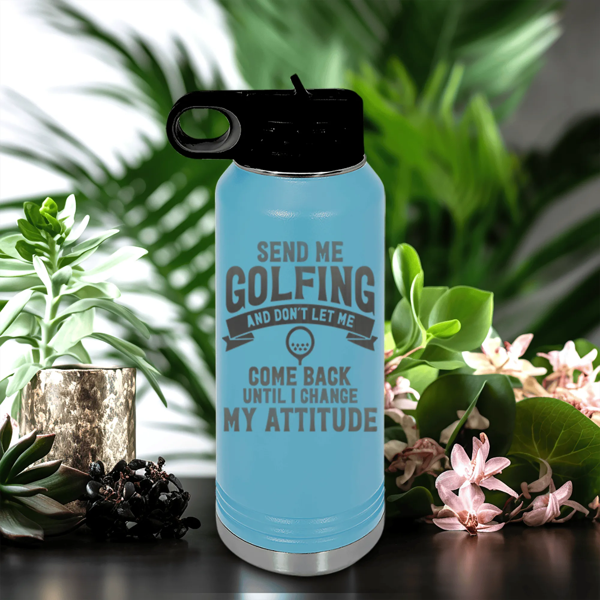 Send Me Golfing Water Bottle