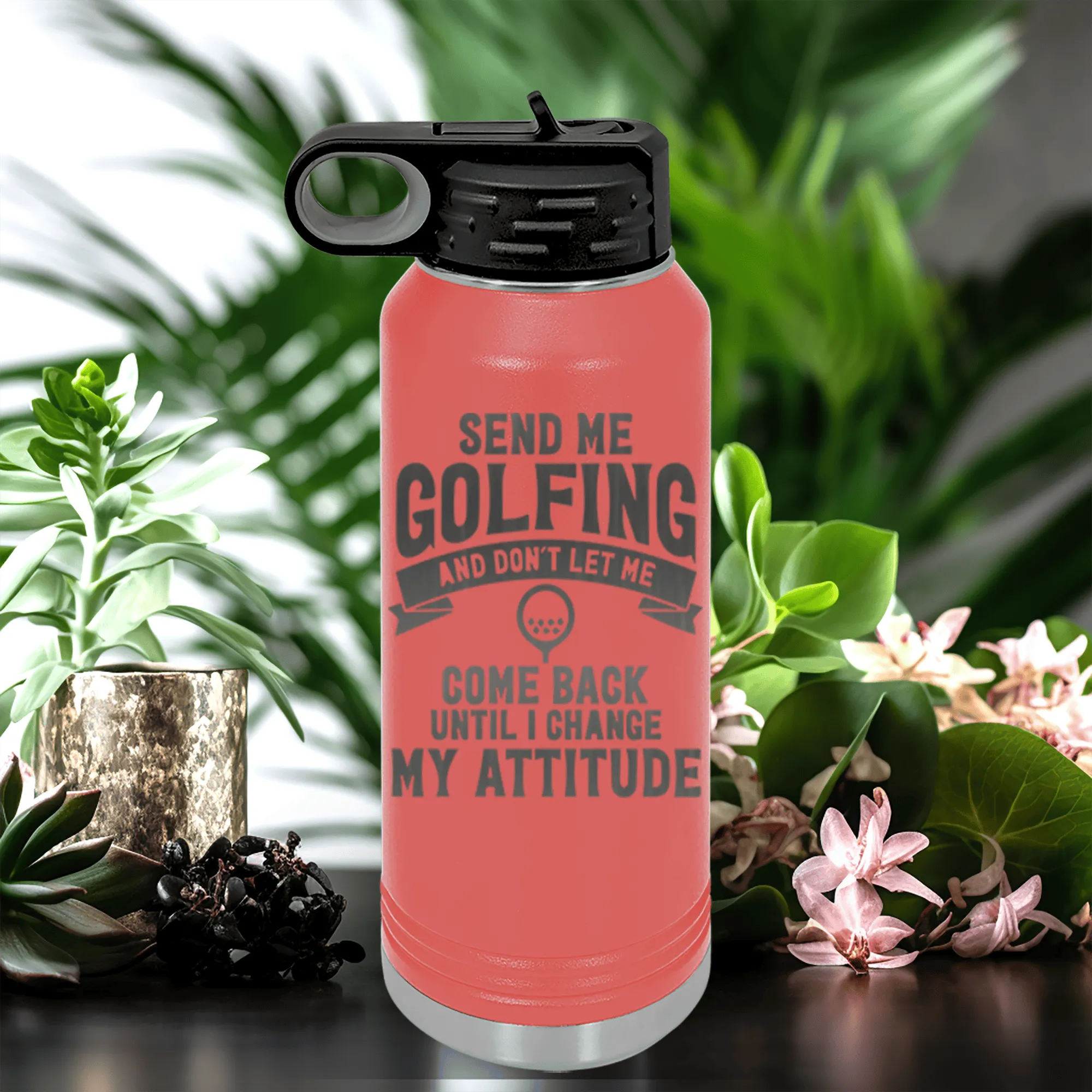 Send Me Golfing Water Bottle