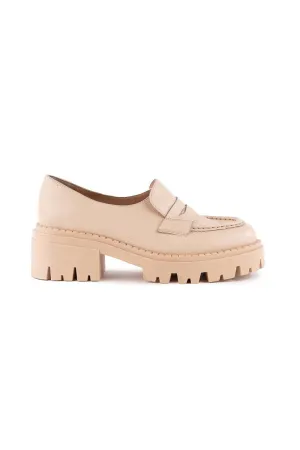 Seychelles Meridian Loafer in Ivory Leather