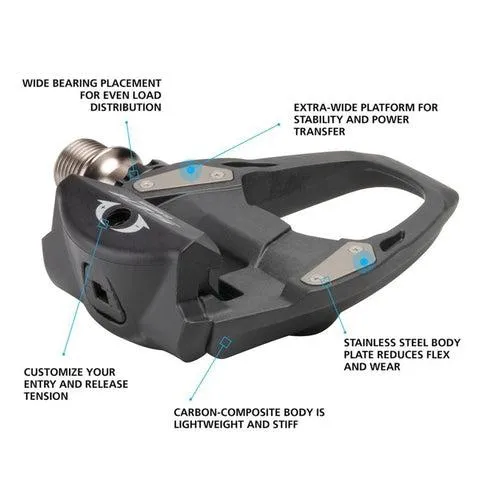 SHIMANO 105 PD-R7000 Road SPD-SL Pedals Black